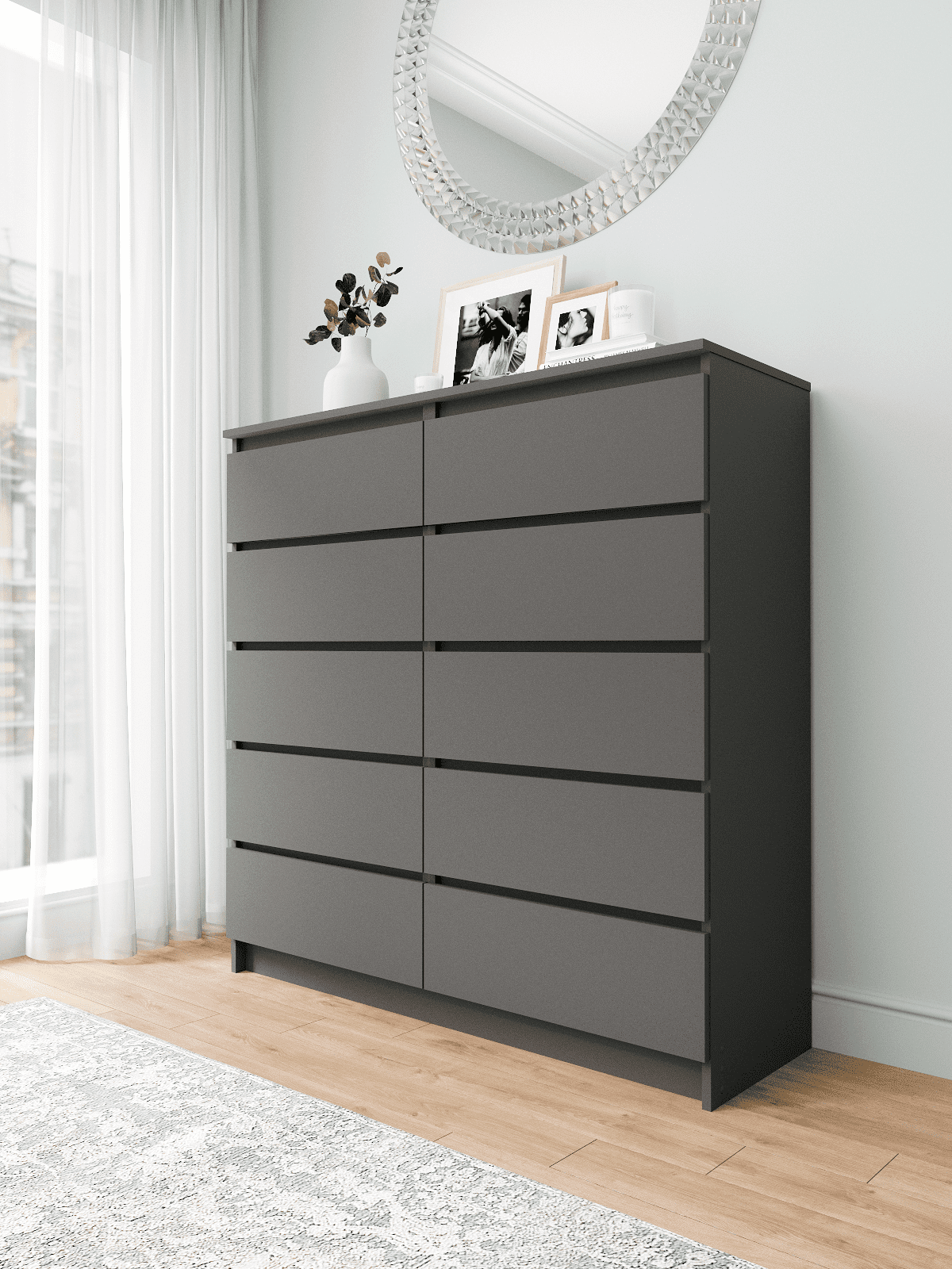 Мори Комод МК 1200.10 Графит